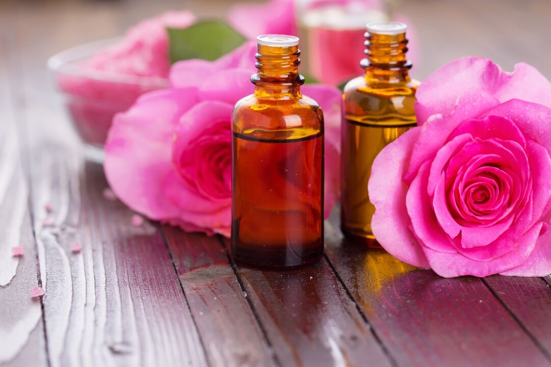 minyak mawar pikeun rejuvenation kulit