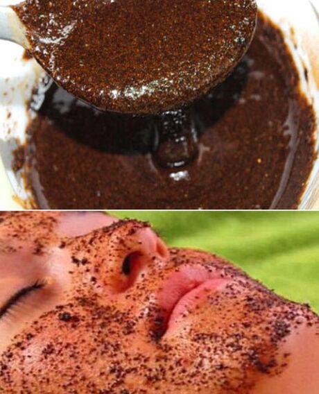 Masker maskap sareng balok kopi